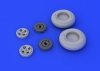 Eduard 648229 Hurricane Mk. I wheels 1/48 (AIRFIX)